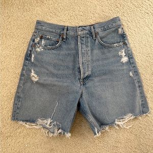 Agolde Stella high waisted shorts